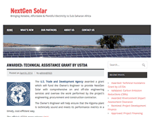 Tablet Screenshot of nextgensolar.net